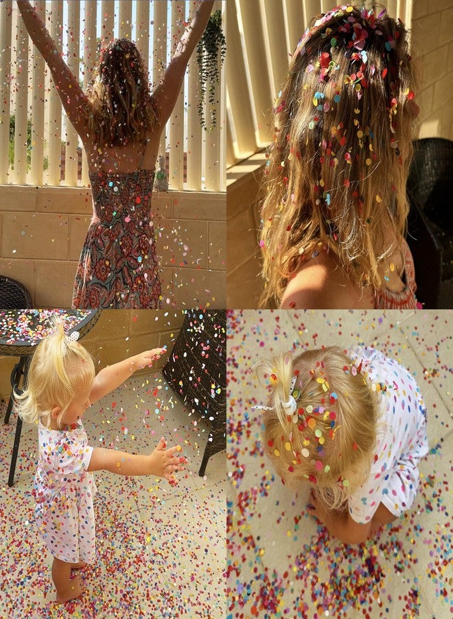 Mood Lab Multicolor Confetti - Mexican Colorful Party Confetti - 1.5 LBs/680 grams - Round Tissue Confetti - Image 5