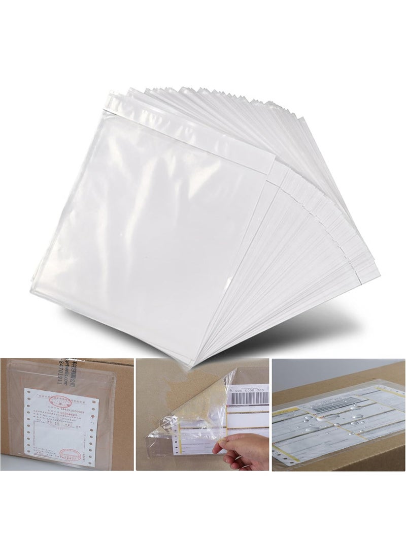 Ethic Solutions Eco-Friendly Recycled Self-Adhesive Packing List Envelope – 123 x 111 mm – 500 Pack  - Image 5