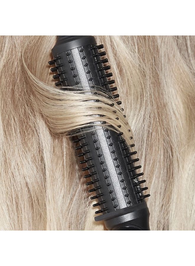 ghd فرشاة شعر Rise Hot Air - فرشاة احترافية لتكثيف الشعر ومجفف شعر، وفرشاة تجعيد ساخنة لتجفيف الشعر للحصول على أقصى قدر من الرفع مع مصفف شعر أكثر أمانًا ودرجة حرارة مثالية - أسود - Image 3