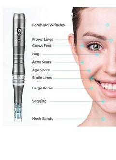 Dr.pen Dr. pen Ultima M8 Professional Microneedle Pen, Wireless Dermal Pen Skin Care Tools (3 pcs 16pins 3 pcs 36pins)  - Image 3