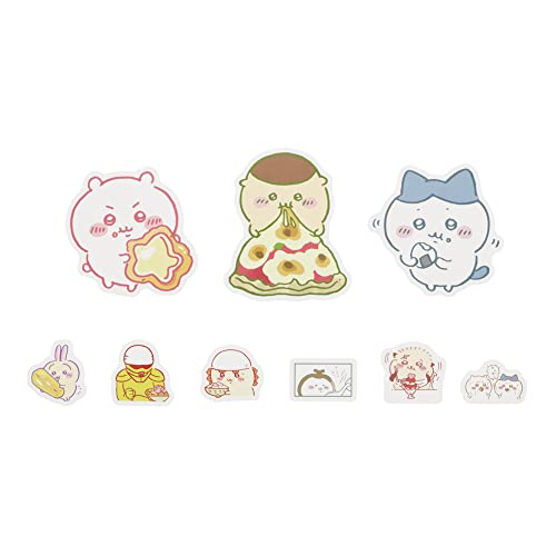 SUNSTAR Sun-Star Stationery S8587116 Chiikawa Stickers, Peace Stickers, Pink - Image 4