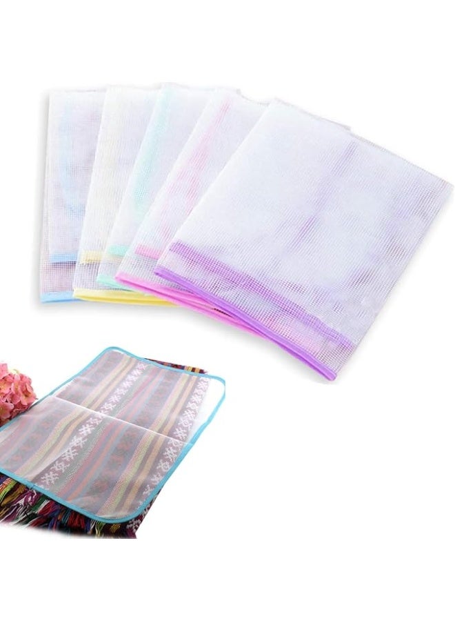 Ironing Pad Heat Insulation Mesh Ironing Pad Household Ironing Board Protector (2 Pack, Random Color) - Image 4