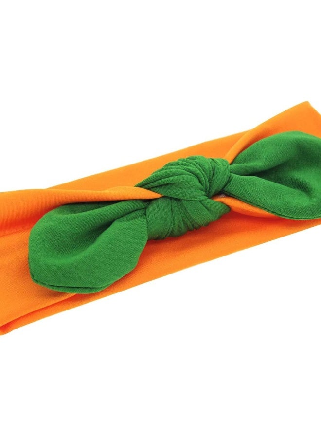 LD DRESS 3pcs/Set Newborn Baby Toddler Girls Cute Halloween Pumpkin Headdress Elastic Hair Band Accessories  - Image 3
