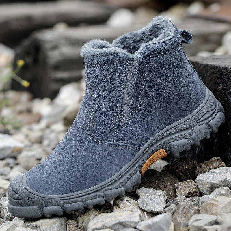 Winter Safety Boots Steel Toe Puncture Resistant High Top - Image 1