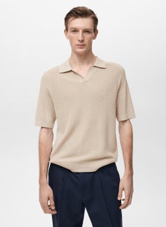 Mango Man Structured Polo  - Image 1