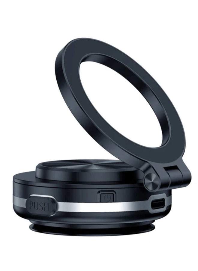 Topleo Magnetic Car Phone Holder with Suction Cup - Safe and Easy Mounting for Mobile - Image 1