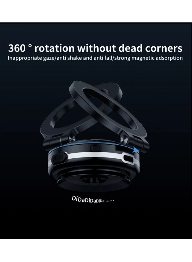 Topleo Magnetic Car Phone Holder with Suction Cup - Safe and Easy Mounting for Mobile - Image 3