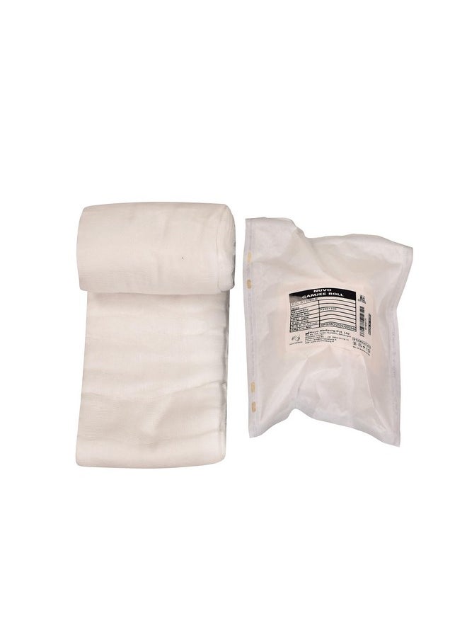 NUVO MEDSURG Sterile Gamjee Roll 10 Cm X 3 Mts - (Pack Of 5)  - Image 2