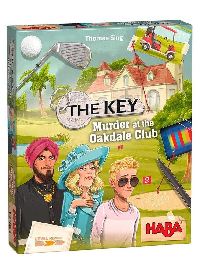 HABA 305941 The Key Murder At The Oakdale Club An Investigation Game For Ages 8 + English Version (Made In Germany) - Image 1