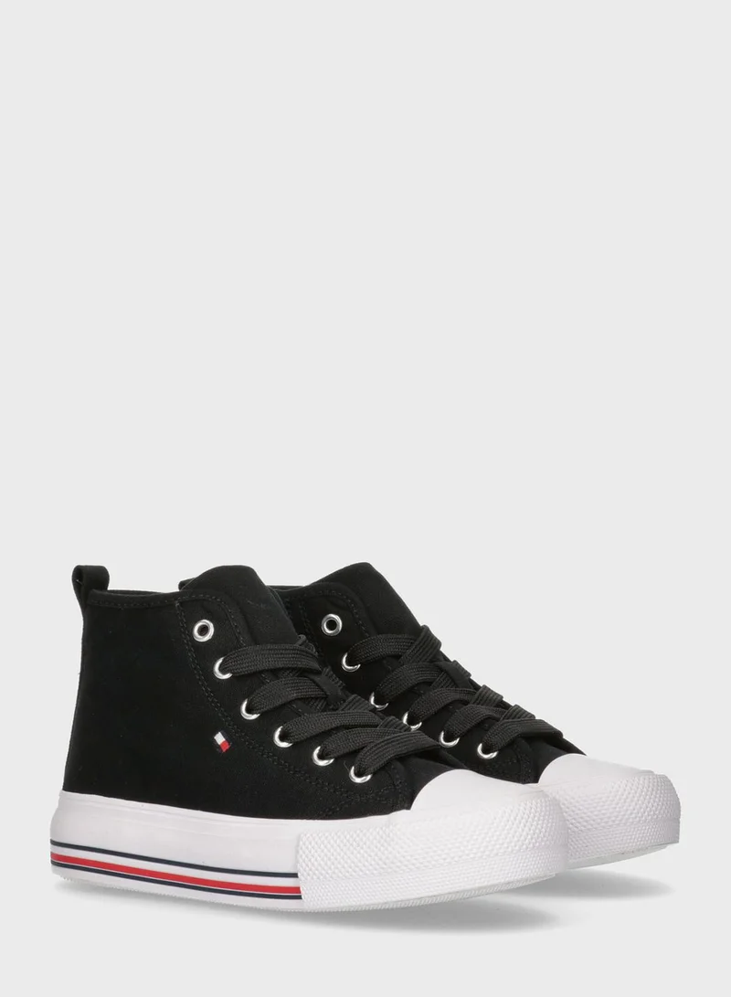 TOMMY HILFIGER Kids Lace Up Sneakers