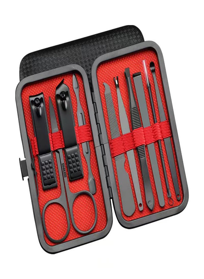 Manicure Set with Case Professional Pedicure Set Nail Clipper Stainless Steel Salon Grooming Kit for Men Women Parents Elder Patient Travel Nail Care - Image 1