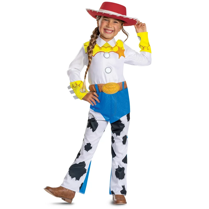 Party Centre Girls Toy Story Sheriff Jessie Costume for Kids