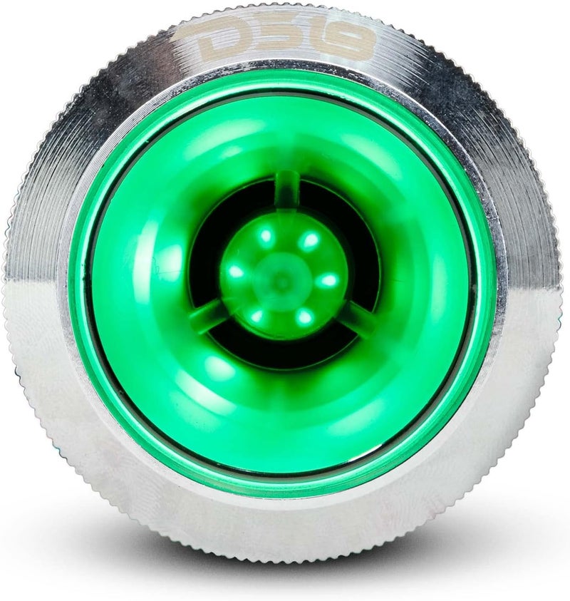 DS18 PRO-TW7L RGB Alluminum Super Bullet Tweeter With Neodymium Magnet- 1" Voice Coil, Polycarbonate Body and Bullet, 200W Max,100W RMS, 4 Ohms,Built in Crossover-PRO Tweeters are The Best (1 Speaker) - Image 2
