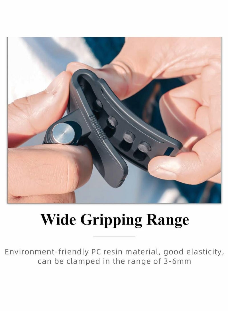 Excefore Baseball Hat Clip Mount Baseball Cap Clamp Quick Release Mount Compatible for GoPr Hero 11 10 9 8 7 6 5 Black, Fit for DJI Osmo Action 3/2, AKASO/Crosstour/Campark and More - Image 5