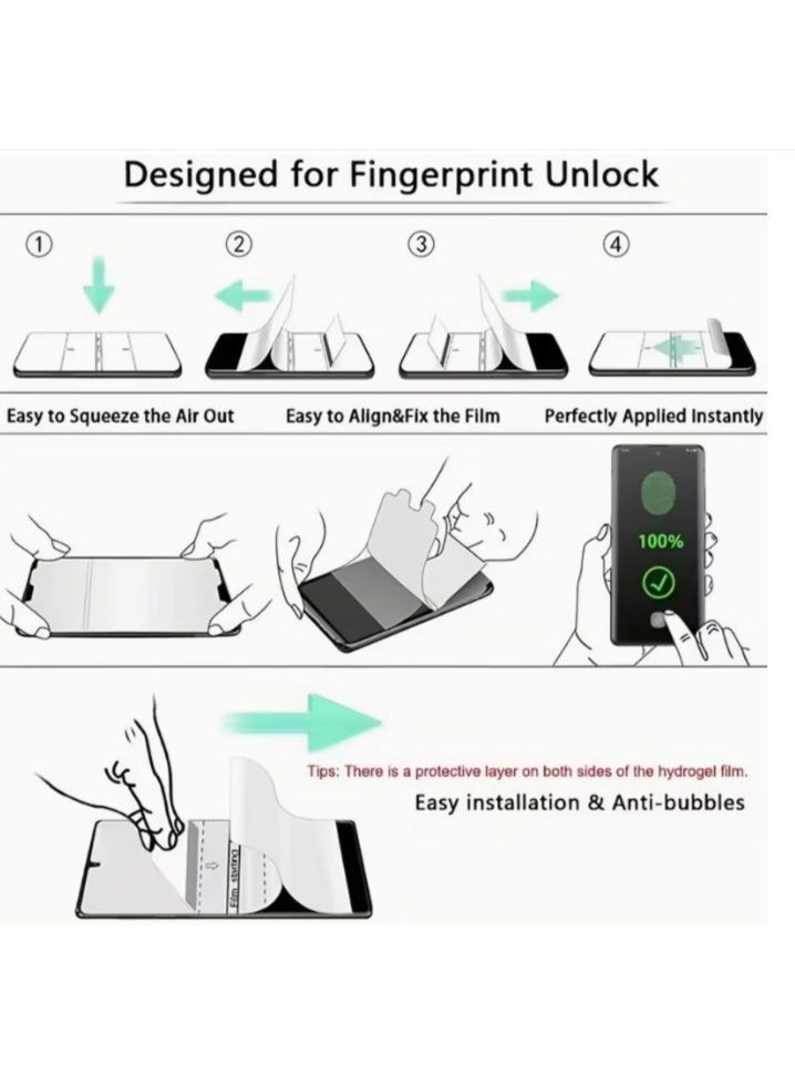 RYN self adhesive vinyl mobile phone screen protector high glossy  Film compatible with Galaxy Note 10 Lite SM-N770  Scratch-Resistant - Image 3