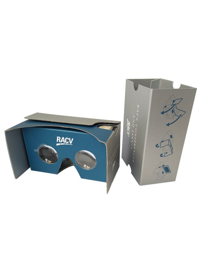 Google Carton Vr Glasses Second Generation Google Cardboard 3Dvr Glasses-Color:Red  - Image 4