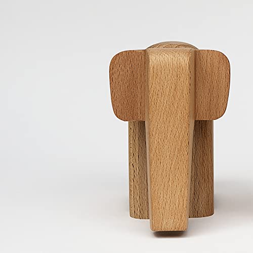 Suck UK - Elephant Stapler Elephant Gifts & Desk Accessories for Animal Lovers Unforgettable Office Desk Stationery Wooden Ornament Practical & Decorative Home Accessories Large Deco Decoration - Image 4