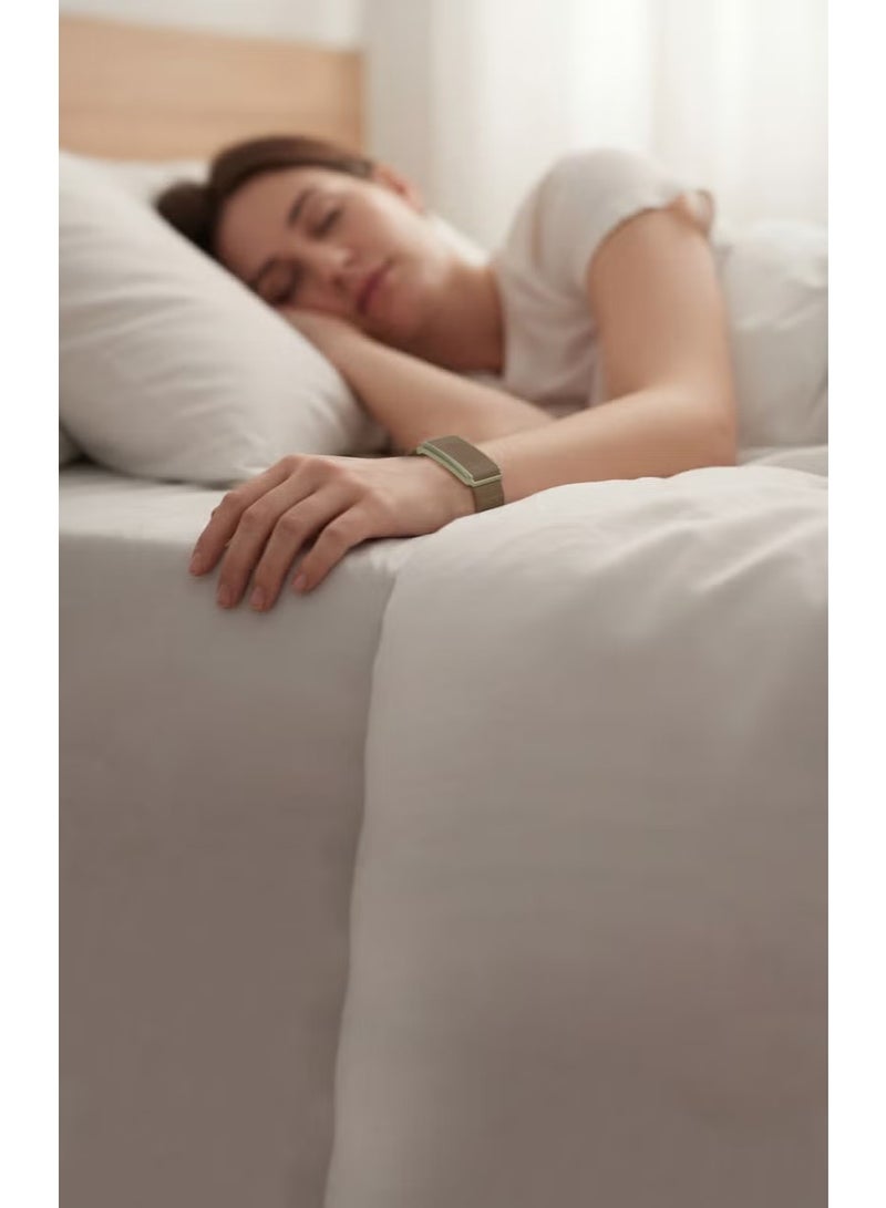 porodo Trackfit X Screenless Smart Band with Magnetic Strap Activity Fitness Tracker with Heart Rate & Blood Oxygen Monitoring - Image 3