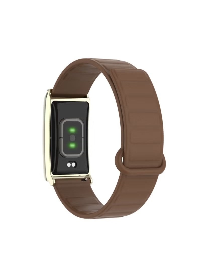 porodo Trackfit X Screenless Smart Band with Magnetic Strap Activity Fitness Tracker with Heart Rate & Blood Oxygen Monitoring - Image 5