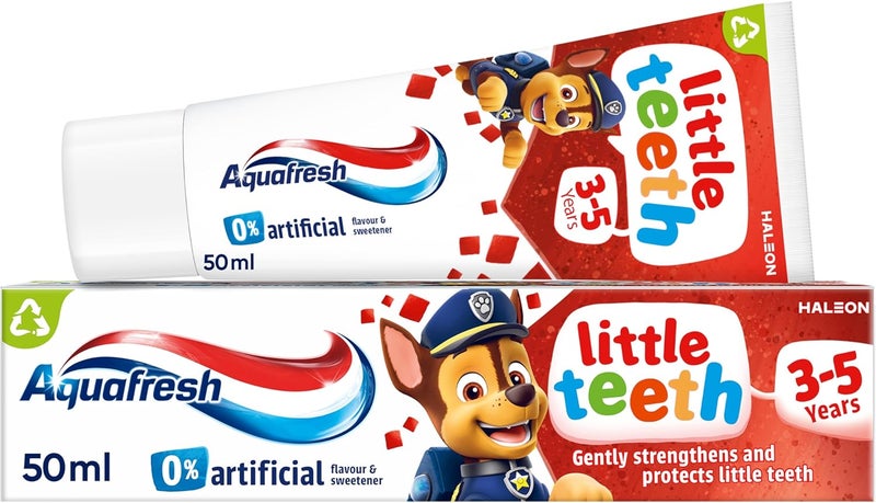 Aquafresh Kids Toothpaste Little Teeth 35 Years 50 ml - Image 1