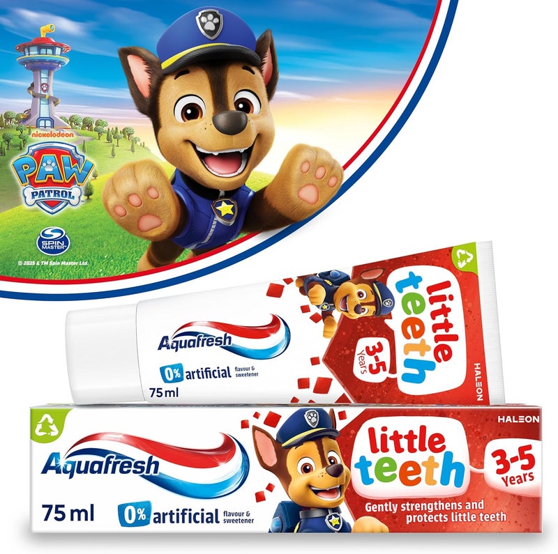 Aquafresh Kids Toothpaste Little Teeth 35 Years 50 ml - Image 3