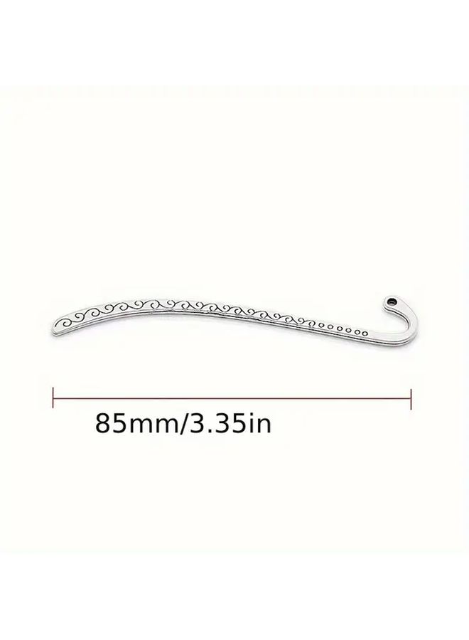 10 Pcs Antique Vintage Metal Bookmarks Stainless Steel Embossed Bookmark For Reading Lovers - Image 2