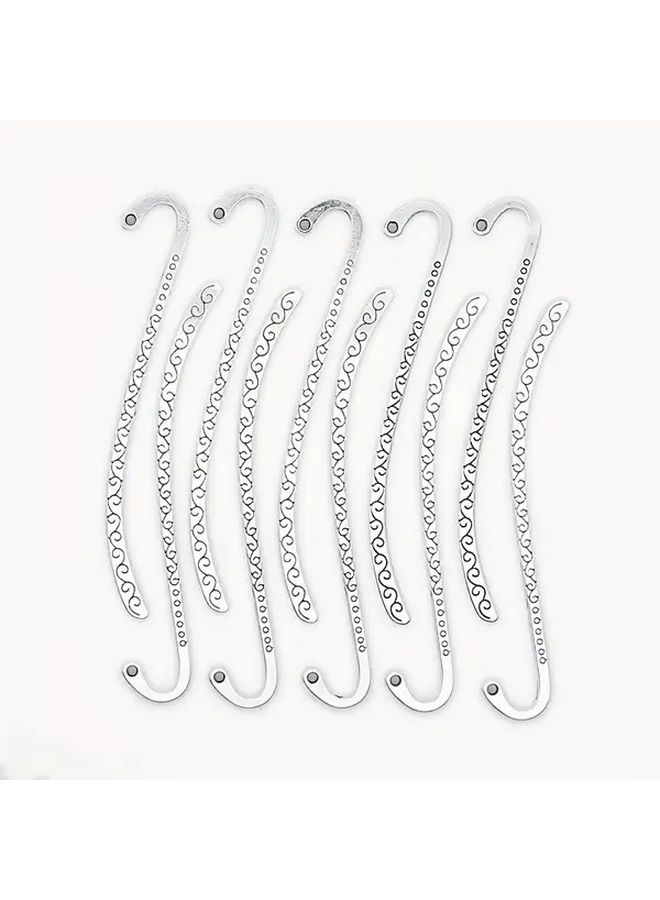10 Pcs Antique Vintage Metal Bookmarks Stainless Steel Embossed Bookmark For Reading Lovers - Image 5