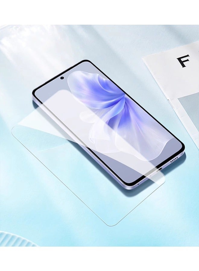 X-level 2 PCS Tempered Glass Screen Protector for Vivo V30 Lite, Comfortable Touch Feeling, Easy Clean Install, HD Clear Anti-scratch Anti-drop Anti-fingerprint Phone Display Cover Accessory - Image 2