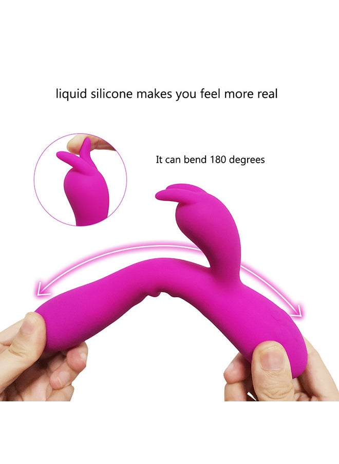 Double-head Vibrating Body Massager with Internal and External Vibrations
