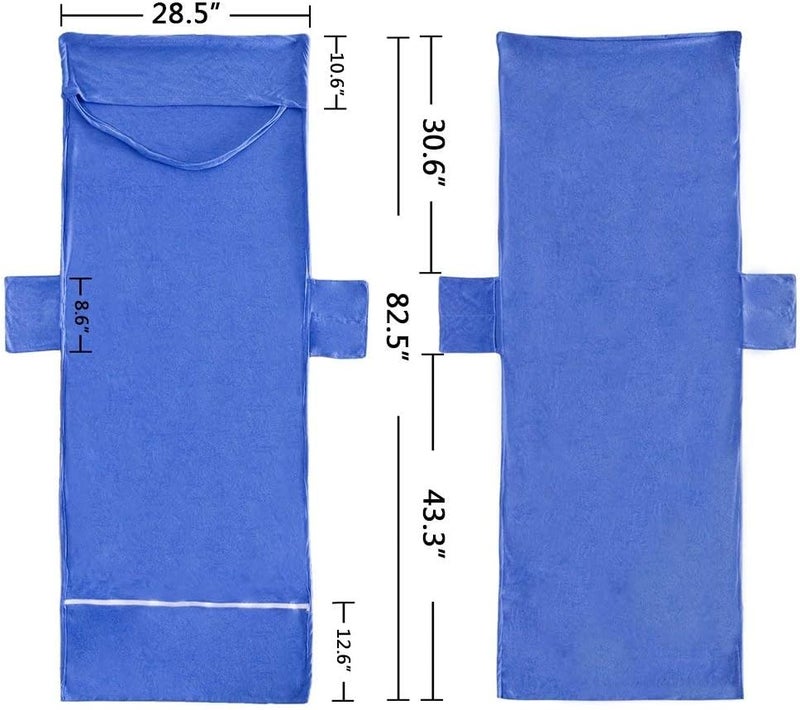 Lounge Chair Beach Towel Cover - Microfiber Pool Towels with Side Pockets - Image 4