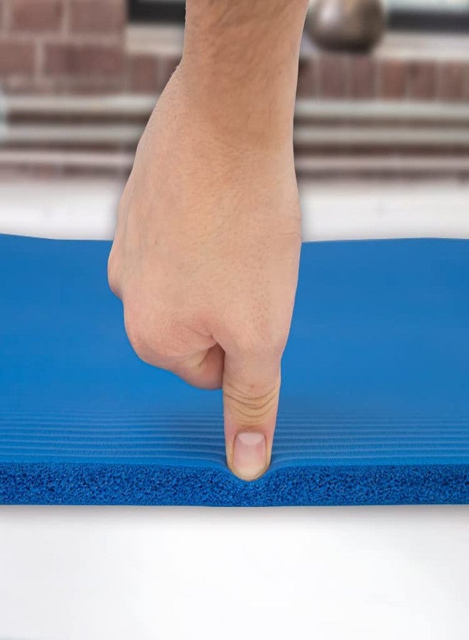 PlantaZee Yoga Mat for Exercise, Yoga, Workout, Comfortable Non Skid Mat for Fitness & Good Health. (Multicolor 4MM). - Image 5