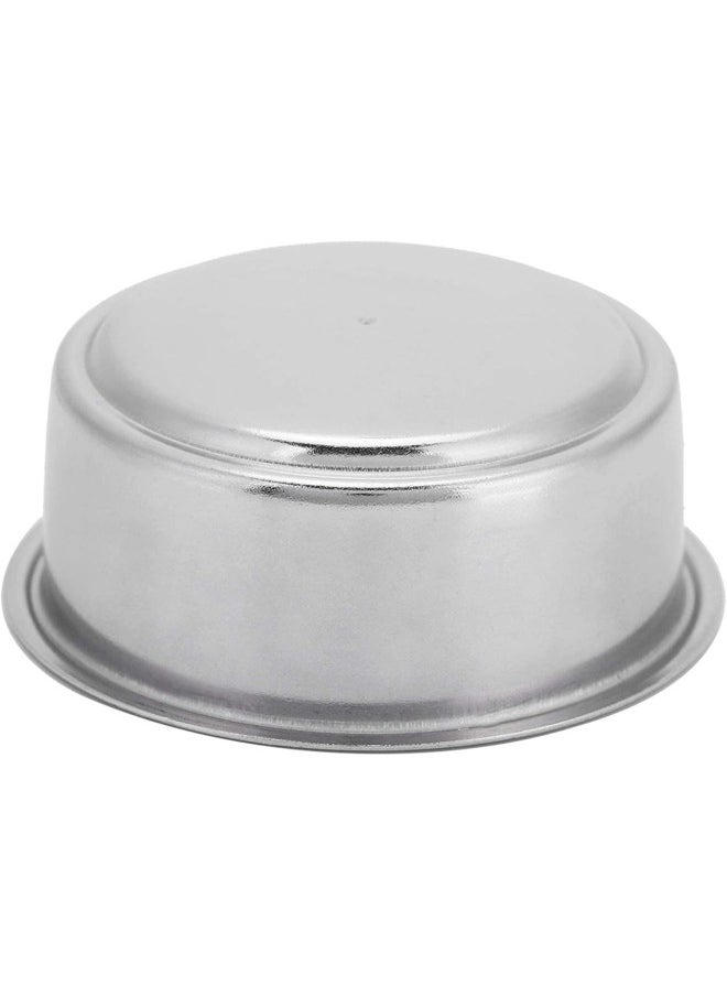 silvercnc Stainless Steel Coffee Filter, 51mm Double Layer Pressurized Filter Basket Espresso Filter Basket for Portafilter Coffee Machine(Double Cup) 