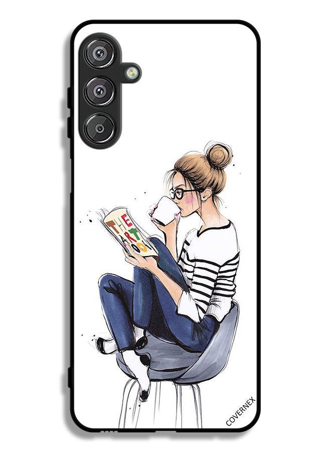 Covernex Samsung Galaxy A16 4G Protective Case Cover Reading The Art Book - Image 1