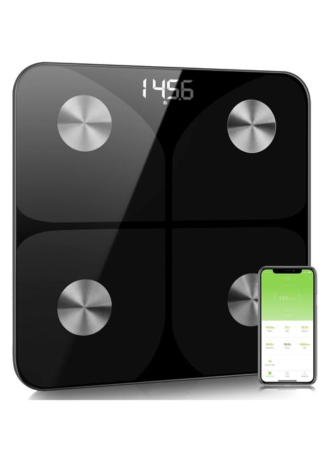 Scales for Body Weight - Smart Body Fat Scales Composition Analyzer Monitor, High Precision Measuring for BMI, Visceral Fat, Muscle, Body Age etc, Smart APP...