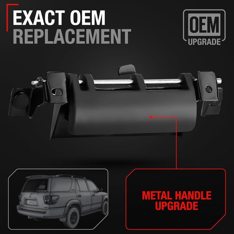 T1A TRUBUILT1 T1A Exterior Tailgate Handle Replacement for Toyota Sienna and Sequoia - Image 2