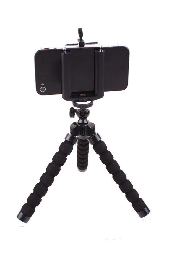 NIBEMINENT Flexible Bendable Octopus Shape Mobile Phone Tripod Black - Image 2