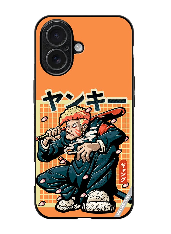 Protective Case Cover For Apple iPhone 17 Japanese Yankee Design Multicolour