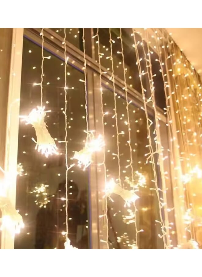 LED curtain with strong lighting, suitable for decorations and parties, 3x3 metres - Image 2