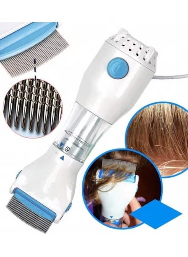 COYO Electric Head Lice Vacuum Comb, Electric Comb Lice Removal, Head Lice Treatment, Electric Head Lice Comb, Hair Cleaner - Image 4