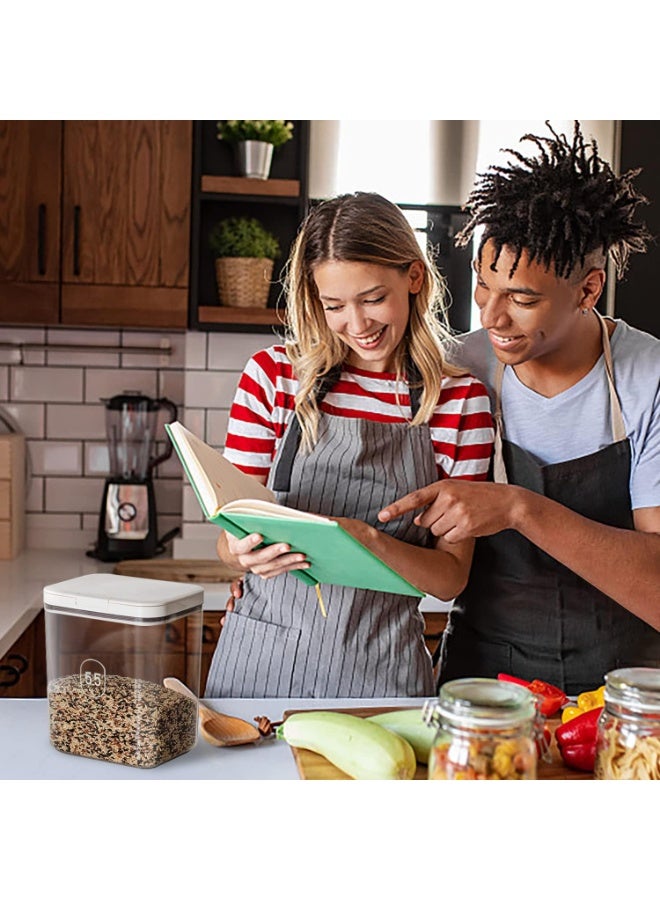Large Airtight Flour Storage Container with Dispenser - Keep Flour Fresh and Dry - Kitchen Essential - Image 4