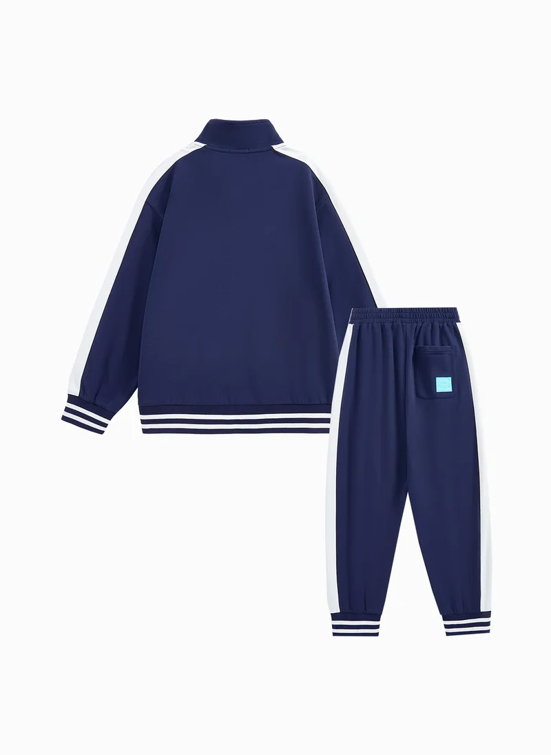 بالابالا Kids Unisex Knit Short Sleeve Suit