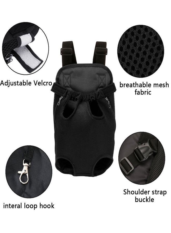وهاواي Pet Carrier Backpack, Hands-Free Adjustable Dog Front Carrier Legs Out & Easy-Fit Dog Backpack Carrier for Traveling Hiking Camping for Small Medium Dogs Cats Puppies XL - Image 3