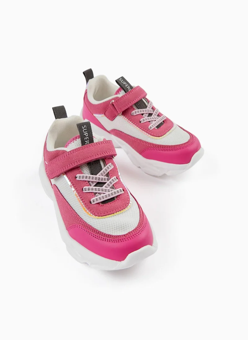 Zippy Trainers for Girls 'ZY Superlight Runner', Pink/White