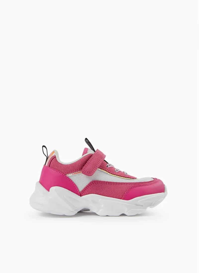 Zippy Trainers for Girls 'ZY Superlight Runner', Pink/White