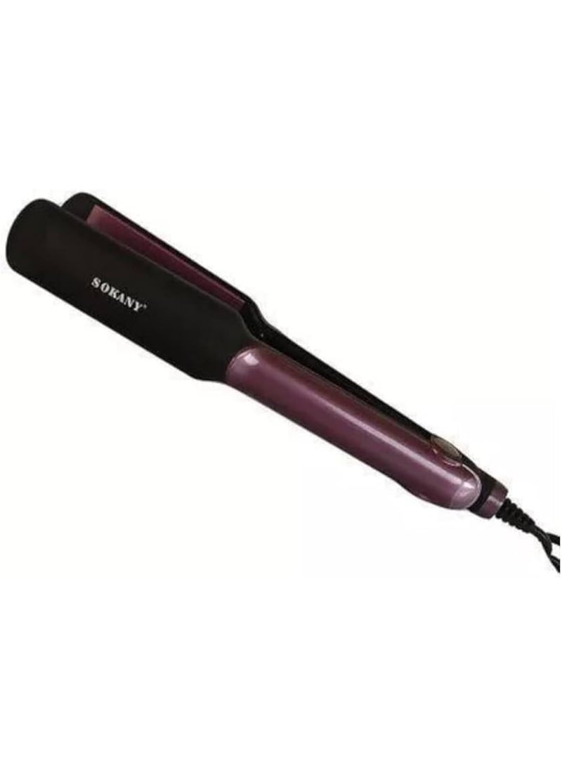 sokany SY-6505 Professional Hair Straightener Fast Heating Flat Iron with Even Heat Distribution for Smooth Shiny Frizz Free Salon Style Hair at Home High Performance Electric Hair Straightener with Ergonomic Design Easy Handling and Consistent Styling Results for All Hair Types Daily Use - Image 5