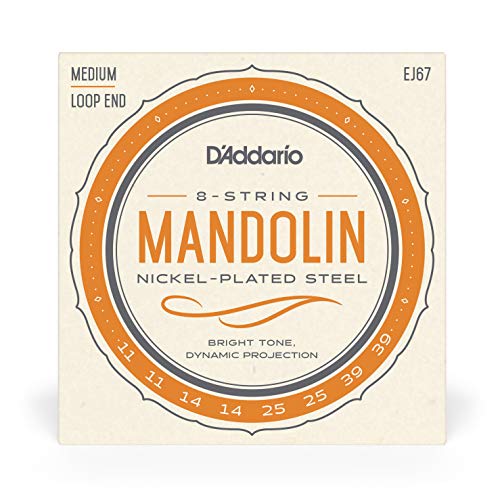D'Addario EJ67 Nickel Mandolin, 11-39 - Image 2
