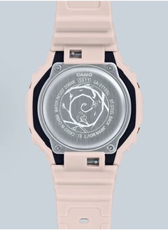 CASIO octagonal sports waterproof and shockproof watch  GA-2100  pink  - Image 2