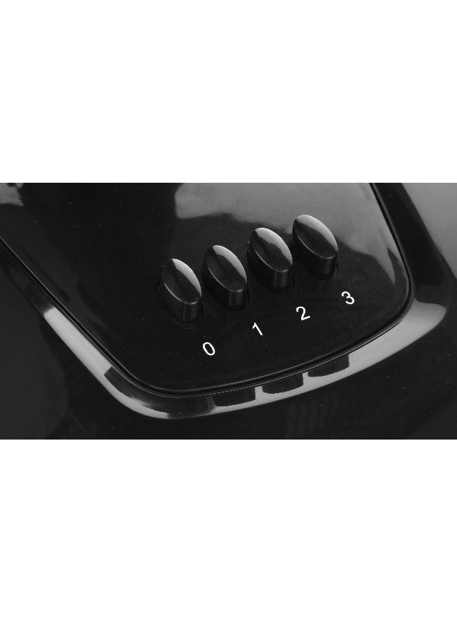 PALSON Desk Fan, 16 Inch, 3 Blades, 45W, 3 Air Speed Settings, Black - Image 4