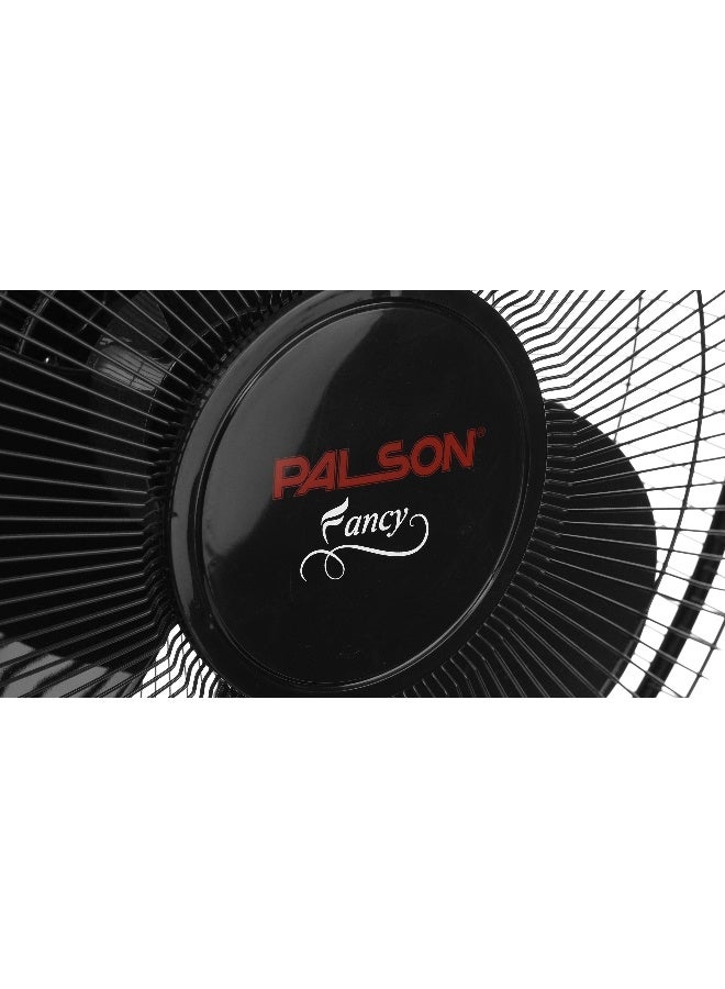 PALSON Desk Fan, 16 Inch, 3 Blades, 45W, 3 Air Speed Settings, Black - Image 5