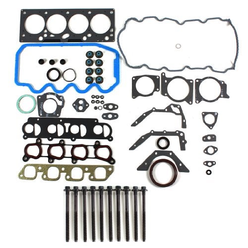 CNS Full Gasket Set & Head Bolts Kit Compatible with 00-04 Ford Focus 2.0L (121) CID SOHC L4 8V, VIN Code"P" - Image 1